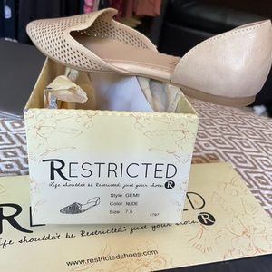 Gemi flats-nude color